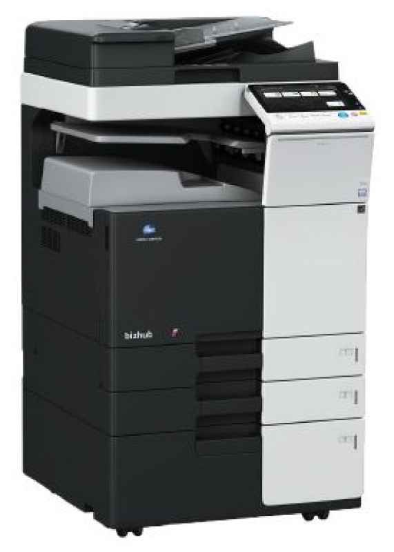 konica, minolta, bizhub, c258, multifunktions-farbkopierer, netzwerkdrucker, scanner